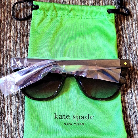 kate spade Accessories Kate Spade Samantha Sunglasses Black Nwt
